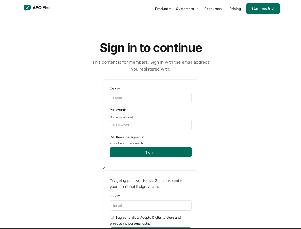 sign-in